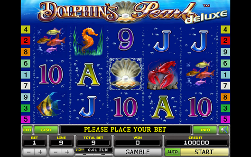 автомат dolphins pearl