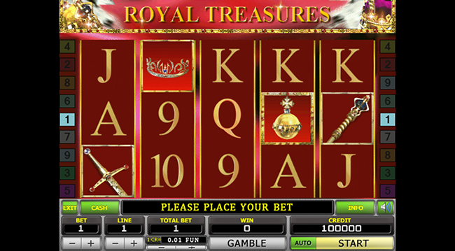 Игровые автоматы royal treasures играть в казино остров