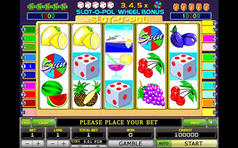 Slot-o-pol Описание Игрового Автомата